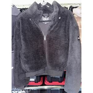 Alo Yoga Sherpa Zip Up Size Large
